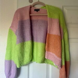 Pretty Little Thing Knit Cardigan Sweater